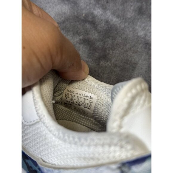 ADIDAS X_PLR White/Blue Camo Sneakers Trainer Shoes Casual Running Outdoor Sz 7 - Picture 4 of 12